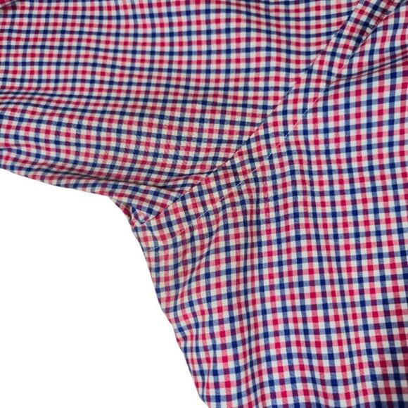 Ralph Lauren Men's Plaid Button Down Shirt Size XL Red White Blue Patriotic - Picture 7 of 9